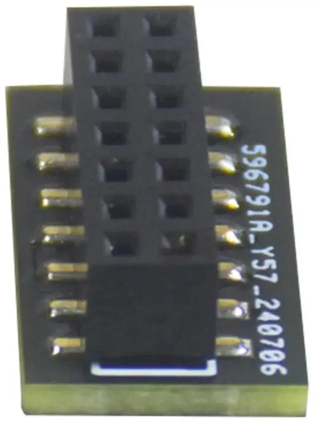 Main image of TPM 2.0 Module Chip 14 Pin Secure Encryption Security Module Security Module Components Replacement for Mainboard