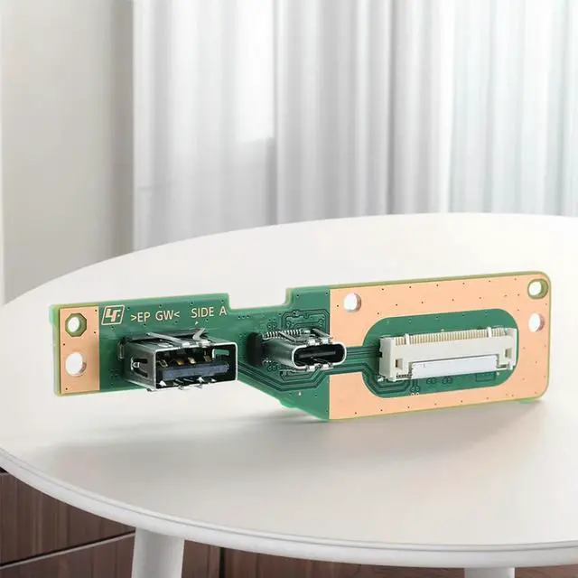 Alt view image 3 of 3 - For PS 5 1200 Game Console Side Board Presion Cutting Console Side Panel Board Long-Lasting Game Console Replacement Board