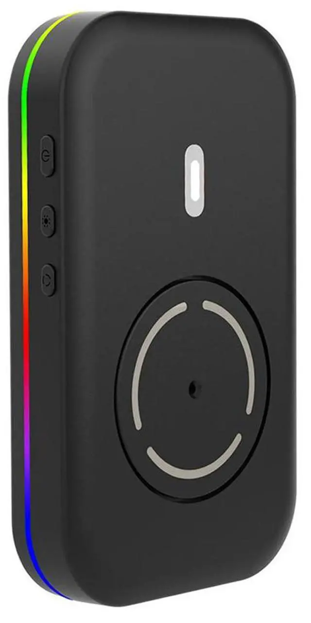 Main image of Undetectable Automatic Mouse Wiggler with Adjustable Interval Timer ON/Off Switch 4 Modes RGB Lights Type-C Port Keeps PC Active