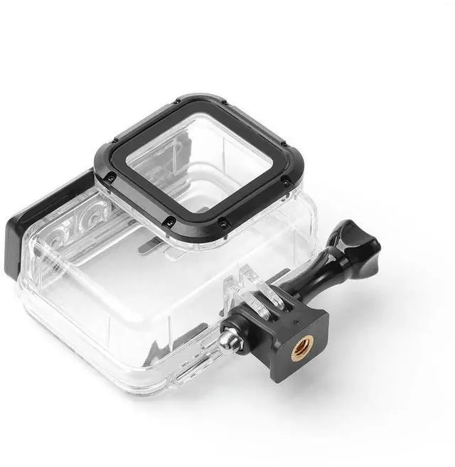 Alt view image 2 of 3 - Protective Diving Case Waterproof Protective Case Panoramic Version Support 60m Snorkeling for One Rs 4k Action Camera