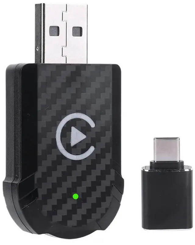 Alt view image 3 of 3 - Wired To Wireless Carplay & Android Auto 2 in 1 Dongle USB Plug and Play Mini Adapter Bluetooth-Compatible 5.0 Auto Connect