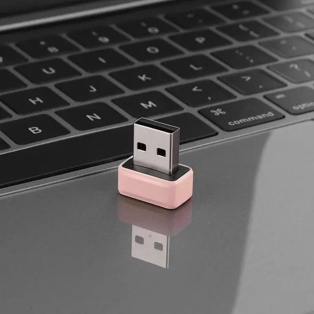 Alt view image 3 of 3 - USB Fingerprint Key Reader Biometric Mini Security Key Dongle Hello FIDO U2F Speedy Matching Security Key for PC Laptop
