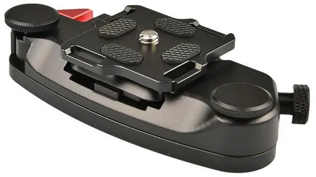 Main image of Quick Release Waist Belt Buckle Mount Clip Plate CNC Process Camera Waist Belt Clip Quick Strap Waist Belt Buckle for SLR DSLR