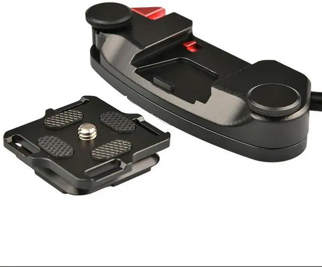 Alt view image 2 of 3 - Quick Release Waist Belt Buckle Mount Clip Plate CNC Process Camera Waist Belt Clip Quick Strap Waist Belt Buckle for SLR DSLR