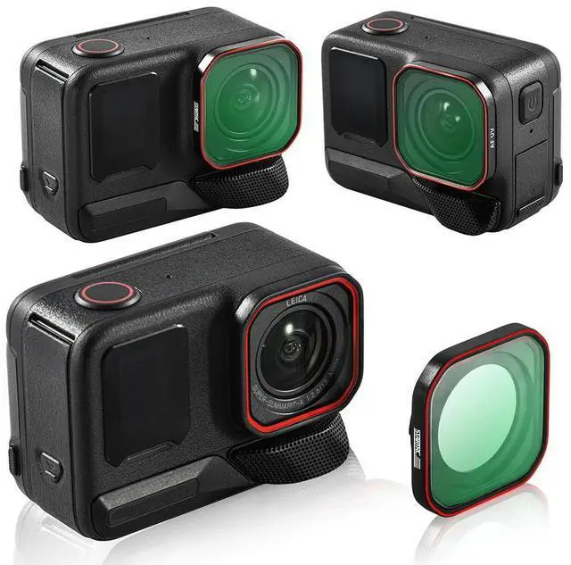 Alt view image 2 of 3 - Anti-Fog Filter for Ace Pro 2 Optical Glass Filter High Transmittance Action Camera Anti-Fog Lens Filter Anti-Scratch