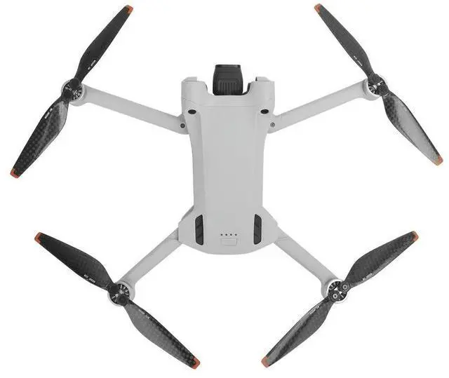 Alt view image 2 of 3 - Carbon Fiber Propeller Props Blade Quick-release Drone Wing Fans Replacement Propeller Blade Kits for Mini 3 Pro