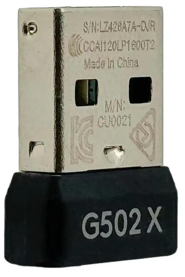Alt view image 2 of 3 - USB Wireless Dongle Receiver USB Dongle Mouse Receiver Adapter USB Mouse Adapter for G502X Wireless Gaming Mouse