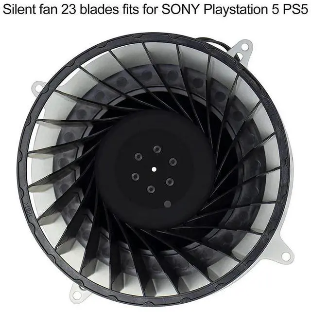 Main image of Internal Cooling Fan Blades Heat Sink Silent for 12047GA-12M-WB-01 DC12V 23 Blade Replace Cooler Fan