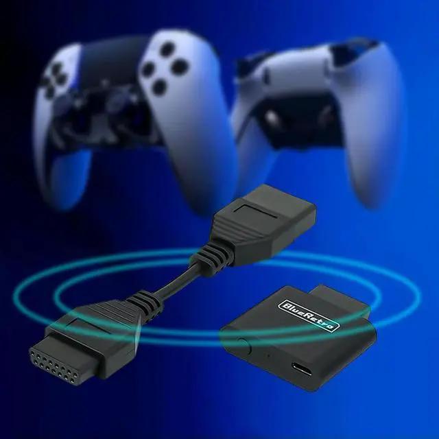 Alt view image 3 of 3 - Bluetooth-compaitble Wireless Controllers Adapter for PS3/PS4/8bitdo Switch Xbox
