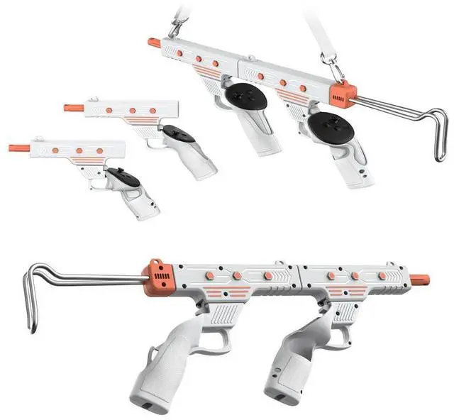 Main image of VR Gun Stock VR Shooting Game Accessories Shooting Controller Handle Controller Grips for Quest 3/Quest 3S