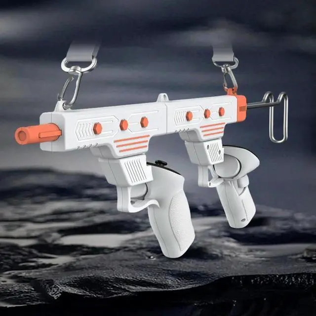 Alt view image 2 of 3 - VR Gun Stock VR Shooting Game Accessories Shooting Controller Handle Controller Grips for Quest 3/Quest 3S