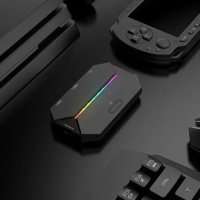 Alt view image 3 of 3 - G6L Enduring Practical Parts Components Gaming Keyboard Mouse Converter Portable Wired Mobile Controller Adapter
