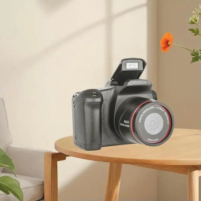 Alt view image 3 of 3 - 1080P 16MP Digital Camera 16X Zoom Vlogging Camera with 2.4 Inch LCD Screen for Photography and Video