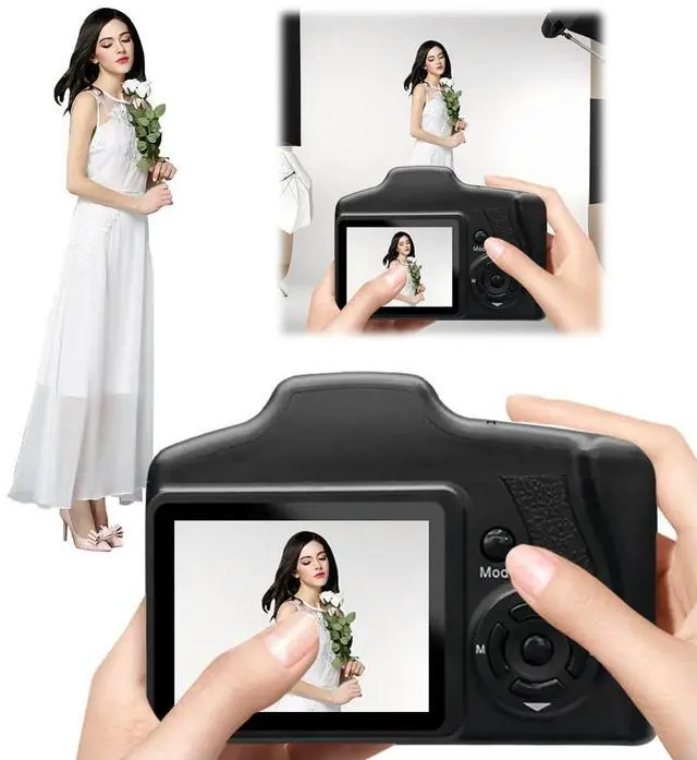 Main image of 16MP Digital Camera with 2.4 Inch LCD Screen Vlogging Camera 16X Digital Zoom for Photography and Video