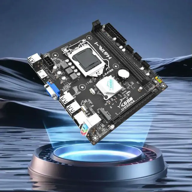 Alt view image 3 of 3 - H61M-I Computer Motherboard LGA1155 PC Mainboard DDR3 Computer Main Board M.2 NVME