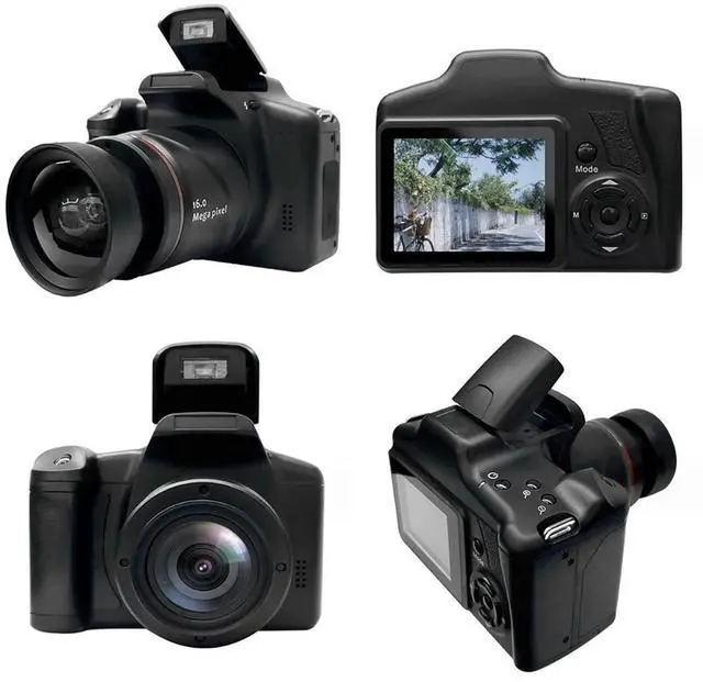 Alt view image 2 of 3 - 16MP Vlogging Camera with 2.4 Inch LCD Screen Video Camera 16X Digital Zoom Video Recorder for Photography and Video