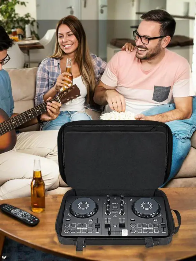 Main image of DJ Controller Case DJ Travel Carrying Bag for Pioneer DDJ-200/DDJ-WeGO4 for Hercules Inpulse 200/200 MK2 for AlphaTheta DDJ-FLX2
