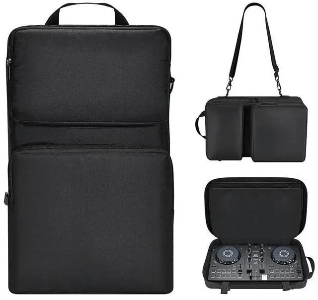 Alt view image 3 of 3 - DJ Controller Case DJ Travel Carrying Bag for Pioneer DDJ-200/DDJ-WeGO4 for Hercules Inpulse 200/200 MK2 for AlphaTheta DDJ-FLX2