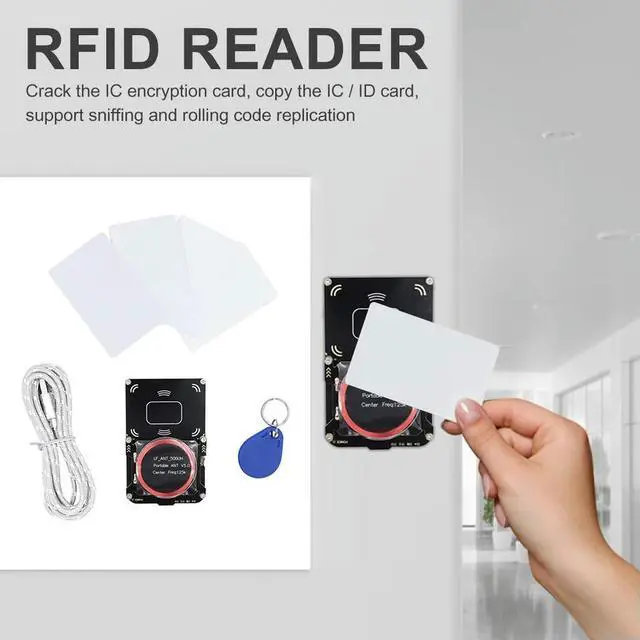 Alt view image 2 of 3 - Proxmark NFC PM3 RFID Reader Writer RFID NFC Card Copier Clone Crack Kits 512k