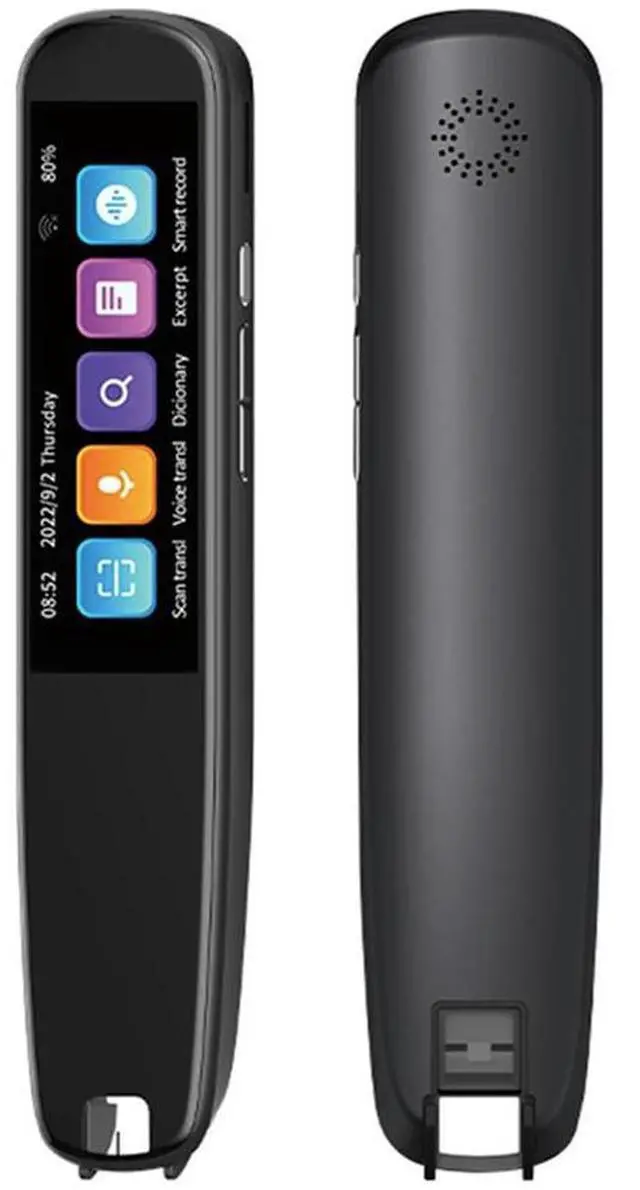 Alt view image 2 of 3 - S7 Scan Reader Pen Rechargeable Multifunction Dictionary Pen Touch Screen Business Dictionary Pen for Multilingual Translation