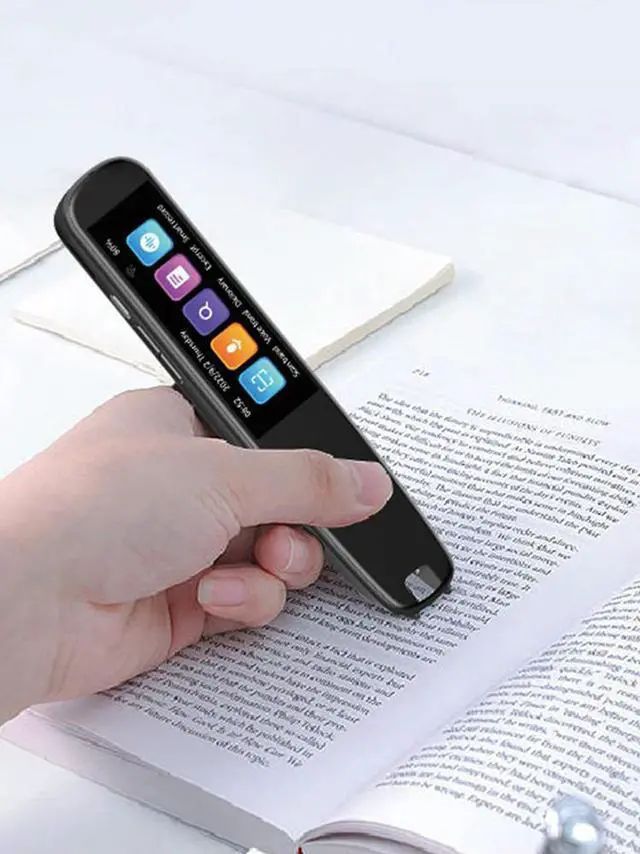 Main image of S7 Scan Reader Pen Rechargeable Multifunction Dictionary Pen Touch Screen Business Dictionary Pen for Multilingual Translation
