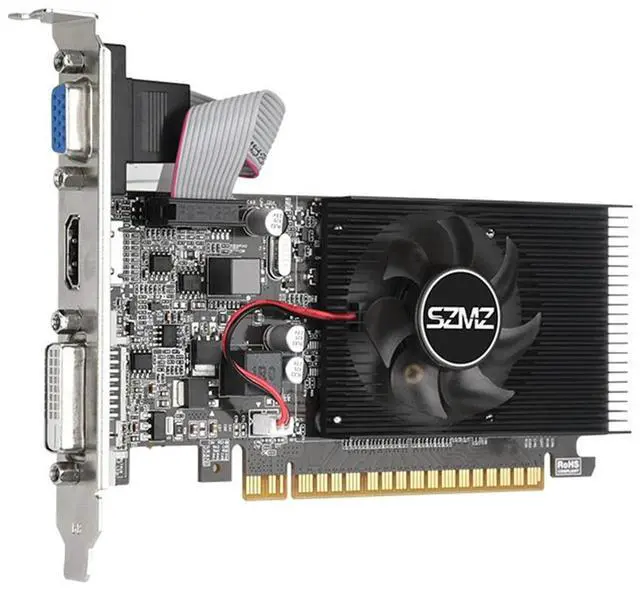 Main image of GT210 1G Graphics Card with DVI VGA HDMI-Compatibe Port Video Card PIC Express2.0 Low Profile Graphics Card for PC Gaming