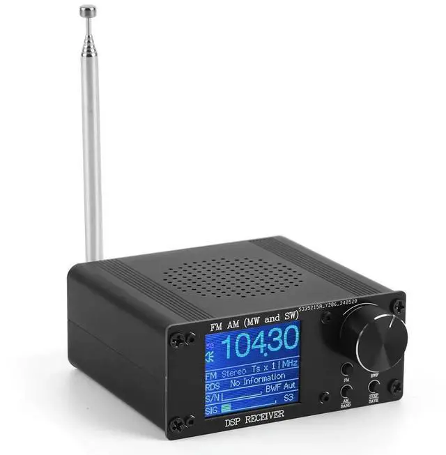 Alt view image 3 of 3 - ATS-80 Frequency Modulation Radio Receiver W/ Color Screen Digital Radio Pocket Radio for Home Use Outdoor & Emergency Survival