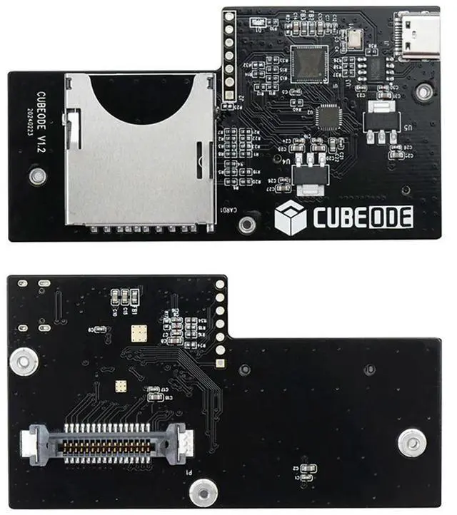 Main image of CUBEODE V1.2 Optical Drive Emulator Upgraded Plug and Play GC Loder No SD2SP2/SDGecko Required for NGC GameCube DOL-001&DOL-101