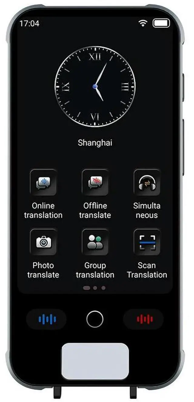 Alt view image 3 of 3 - Portable Translator ligent Voice Tradutor Offline Translation Language Translator Device for Travel Bussiness and Learning