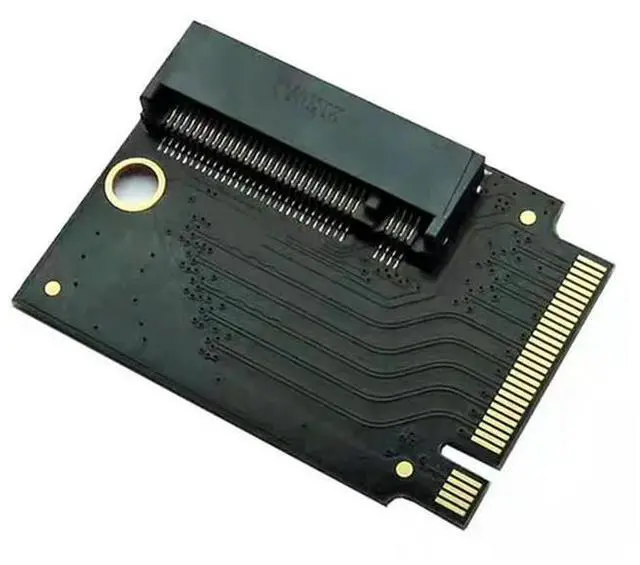 Alt view image 2 of 4 - 1 Piece For Rog Ally SSD Memory Card Adapter Black PCB 90° 2230 To 2280 Nvme M2 Transfercard For Handheld Board