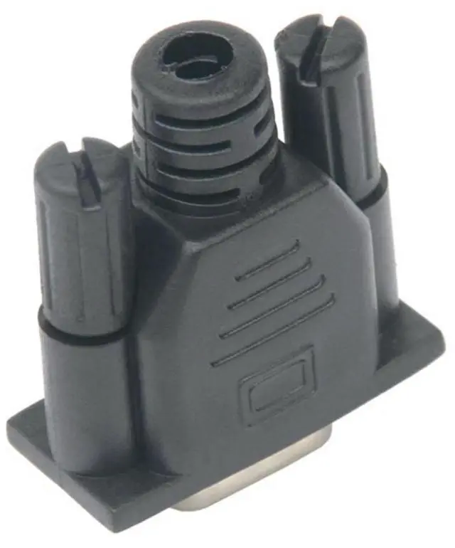 Alt view image 3 of 4 - 2PCS VGA Virtual Display Adapter Male Dummy Plug EDID Headless Ghost Emulator Lock Plate VGA Video Card Spoofer