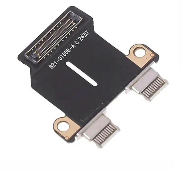 Alt view image 4 of 4 - DC Power Jack I/O USB-C Board Flex Cable Replacement For Air 13Inch A2337 A2179 A1932 820-01161-A 821-01658-A