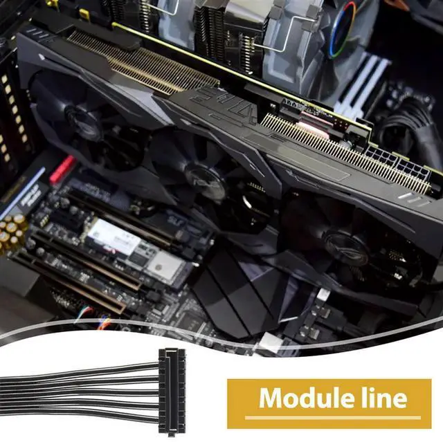 Alt view image 4 of 4 - Pcie 6Pin Male To 4 SATA Power Supply Cable For Seasonic Focus+/ MK3/ FX/ P Series 850PX 750PX 650PX 550PX PSU