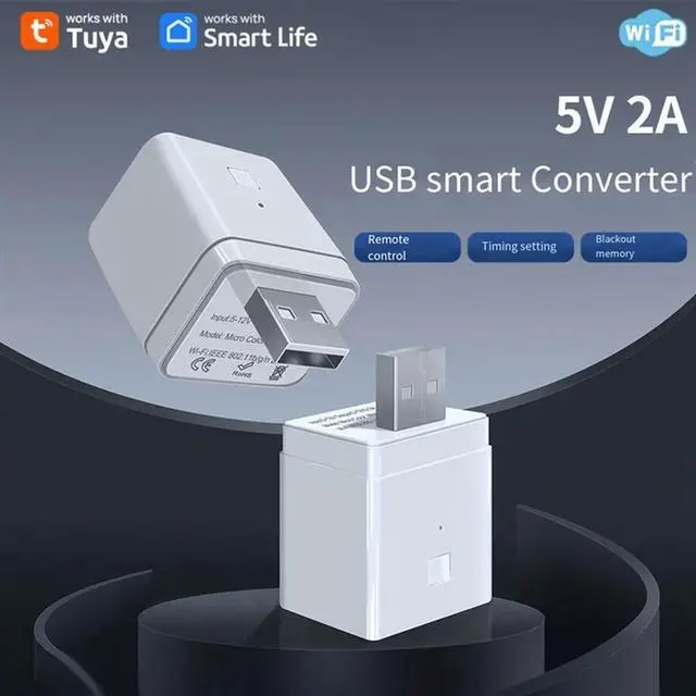 Alt view image 4 of 4 - 5V 2A USB Power Adapter For Yandex Alexa Hey Google For Home Automation