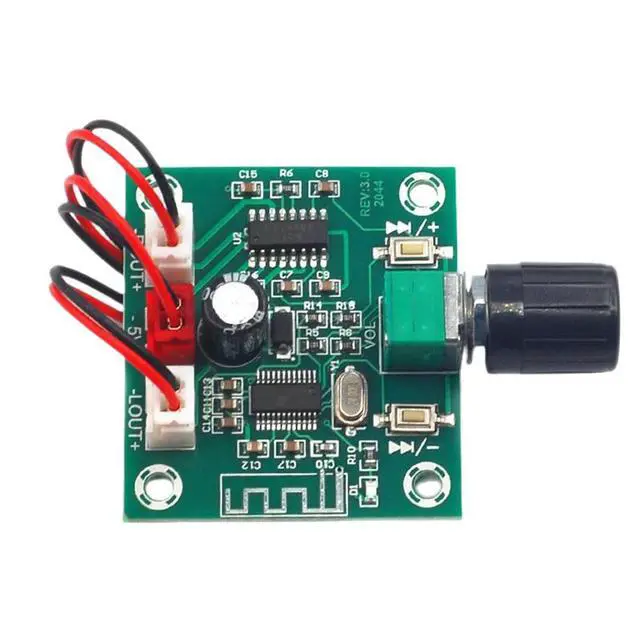 Alt view image 2 of 4 - PAM8403 Audio Power Amplifier Board 2x5W Bluetooth-compatible 5.0 DIY Wireless Speaker Amplifier Board DC5V 2 Channel