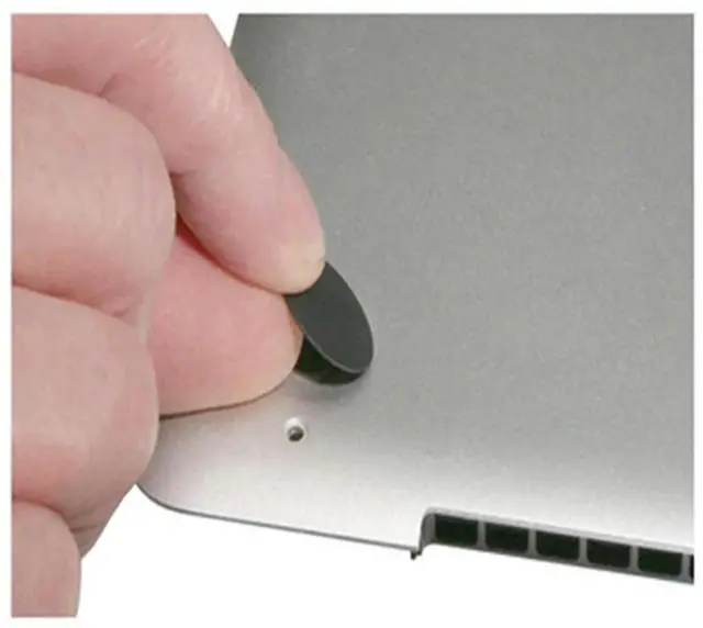 Alt view image 2 of 4 - 4pcs Bottom Case Rubber Foot Notebook Feet Pad Replacement for Macbook Pro A1398 A1425 A1502