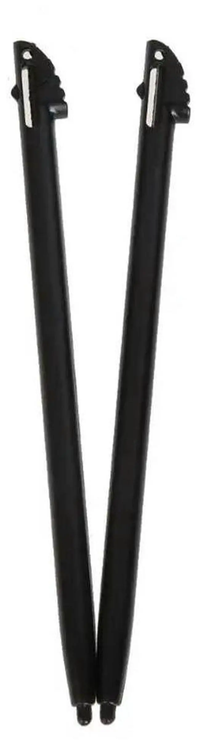 Alt view image 4 of 4 - 2pcs/pack Black Plastic Touch Screen Stylus Pen Gaming Touching Pencil for Nintendo 3DS N3DS XL LL Gaming Accessories