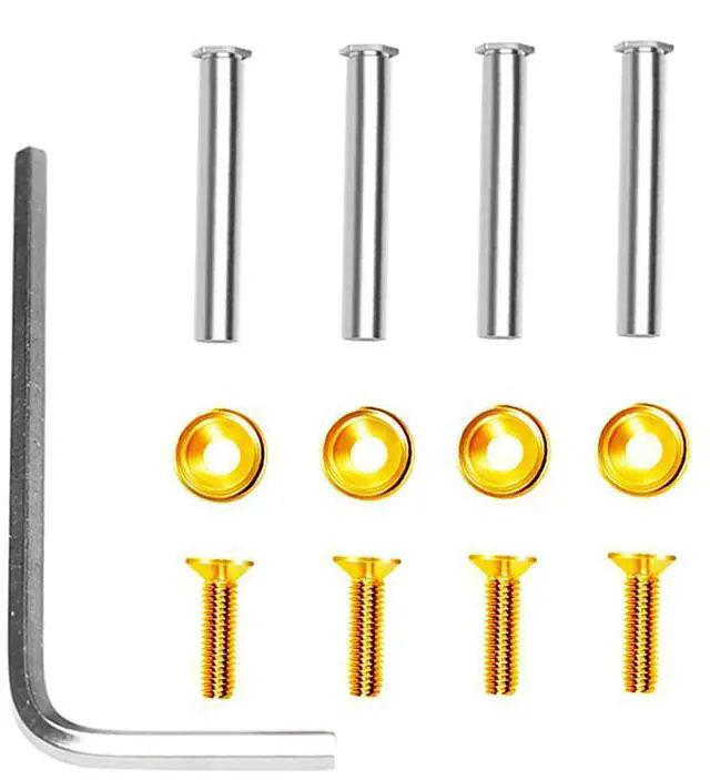 Alt view image 2 of 4 - 4pcs Chassis Fan Screws Enhanced Stability Fixing Chassis Fan Screws Quieter Operation Not Hurt Fan Double Fixed for PC Case Fan