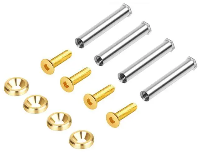 Main image of 4pcs Chassis Fan Screws Enhanced Stability Fixing Chassis Fan Screws Quieter Operation Not Hurt Fan Double Fixed for PC Case Fan