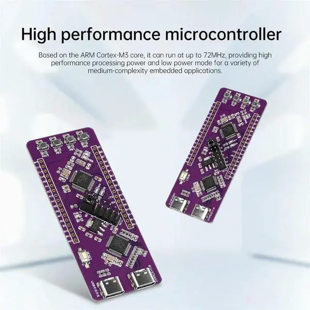 Alt view image 4 of 4 - STM32F103C8T6 Development Board System Board Integration ST-LINK V2 Simulation Burner TTL Serial Port Download