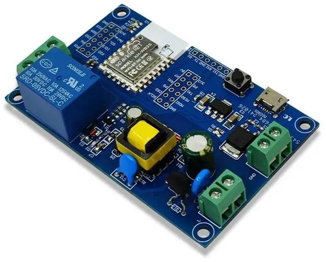 Alt view image 2 of 4 - BK7238 Bluetooth Relay Module Development Board AC/DC Power Supply for Remote Control Home Applications