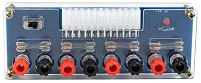 Alt view image 2 of 4 - XH-M229 HU-M27 PC Desktop Chassis Power Supply ATX Adapter Takeout Board Outlet Output Terminal Module with Case