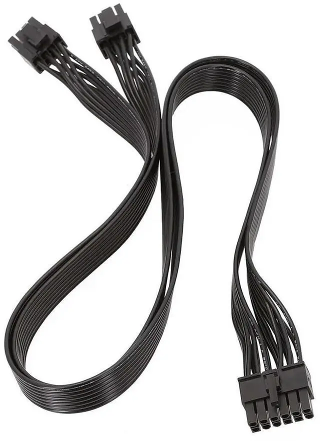 Alt view image 4 of 4 - PSU Graphics Card Line 12Pin To Dual 8Pin(6+2) PCI-E Modular Power Cable For Seasonic P-860 P-1000 X-1050 (60Cm)