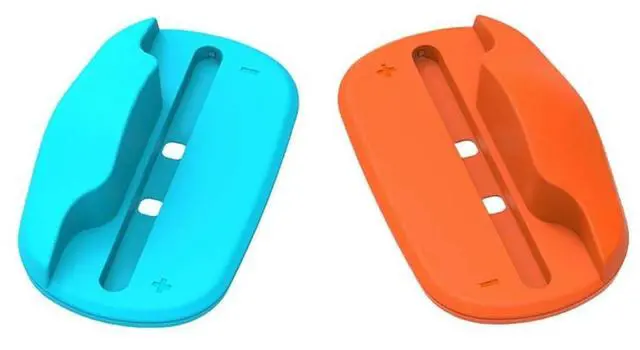 Alt view image 4 of 4 - 2PCS Mini Portable Mice Base Left+Right Controller Bracket Stand Holder Game Handle Case for Switch 2 Joy-Con Gaming Accessories