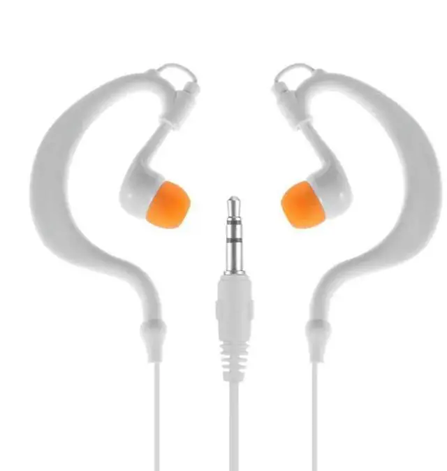 Main image of IPX8 Waterproof MP3 Earphone Ear-clip Type 3.5mm Swimming Diving Running Sports Earphone Headset Music Player for Phone iPod