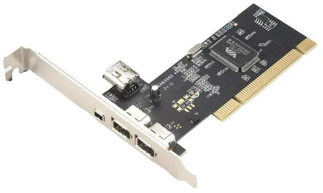 Alt view image 4 of 4 - 3 Port IEEE 1394 Firewire Card PCI Firewire Adapter IEEE 1394 PCI Controller Card For Desktop PC