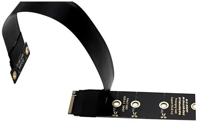 Main image of M.2 NVME To Oculink Extension Cable For SSD Graphics Card M2 M Key To SFF-8612 Adapter Pcie 4.0 Cable For Desktop Laptop