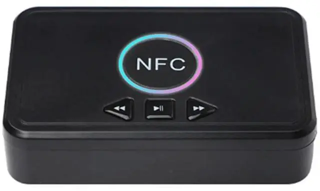 Alt view image 4 of 4 - Bluetooth Adapter NFC BT5.0 Wireless Audio Receiver Transmitter 3.5Mm Jack AUX 2 RCA Stereo Sound For Speaker Headset