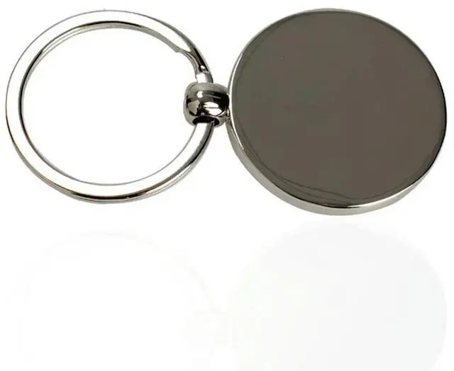 Alt view image 4 of 4 - 50 Years Calendar Sun Moon Carving Gift l Carving Keyring Carving Gift Perpetual Calendar Keychain Ring