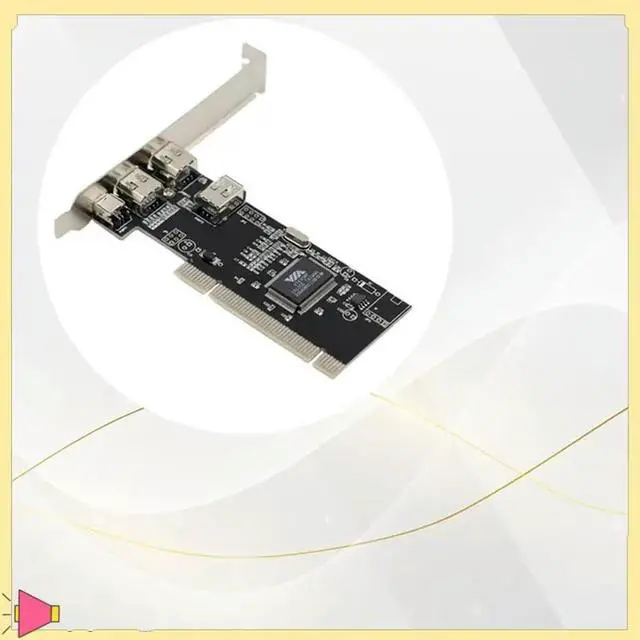 Alt view image 3 of 4 - PCI 1394 Card 4 Port Firewire Card Adapter Digital Camera HD DV Capture Card Driver-Free VIA For Desktop PC